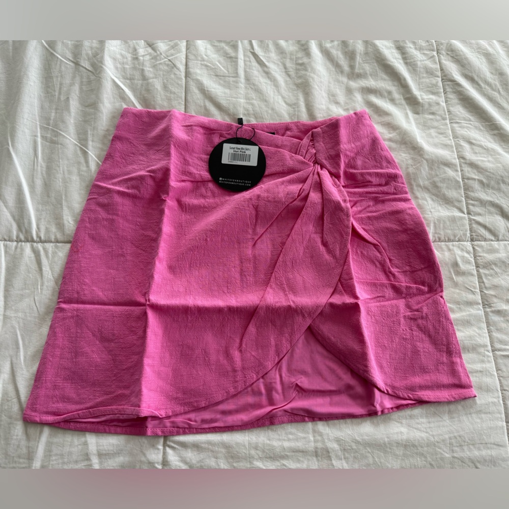 Pink Mini Skirt